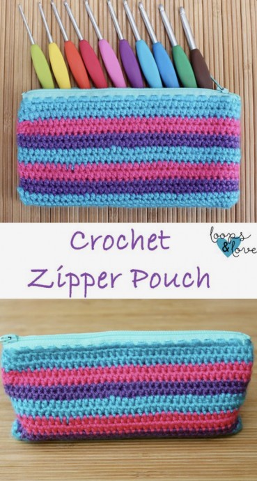 Create Your Own Stylish Crochet Zipper Pouch: A Step-by-Step Guide Create Your Own Stylish Crochet Zipper Pouch: A Step-by-Step Guide