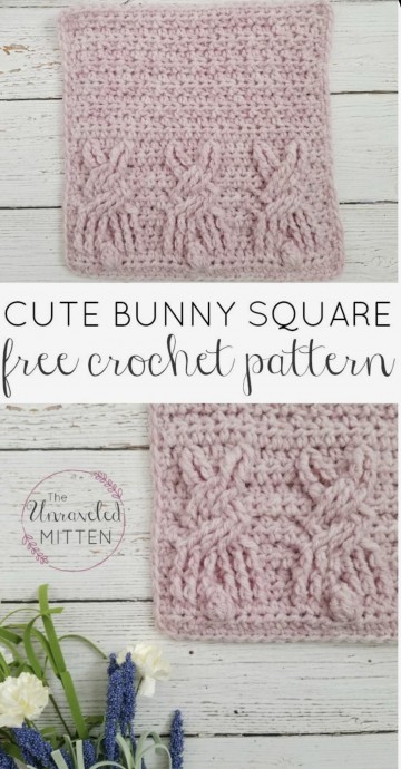 Create the Cutest Square for Easter: A Fun Crochet Tutorial Create the Cutest Square for Easter: A Fun Crochet Tutorial