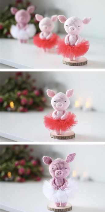 Little Crochet Pigs