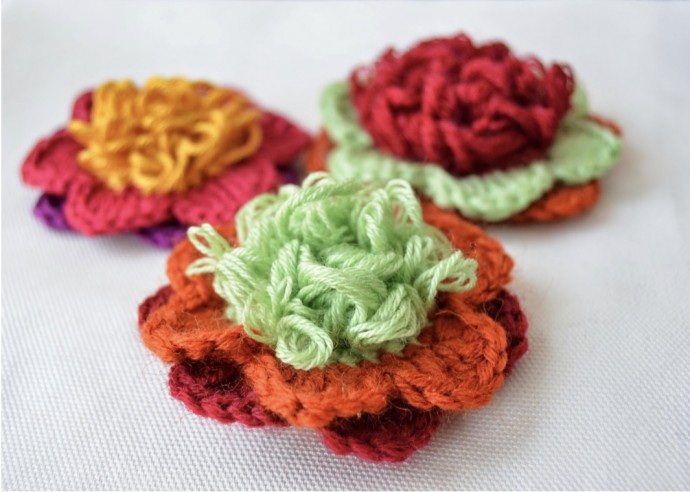 DIY Colorful Loopy Flowers: A Step-by-Step Guide for Crochet Enthusiasts DIY Colorful Loopy Flowers: A Step-by-Step Guide for Crochet Enthusiasts