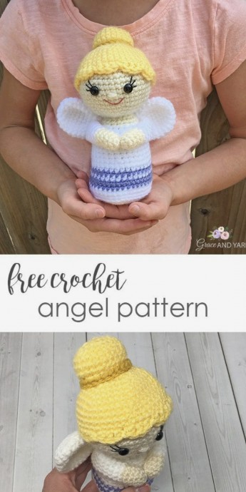 DIY Crochet Mini Angel