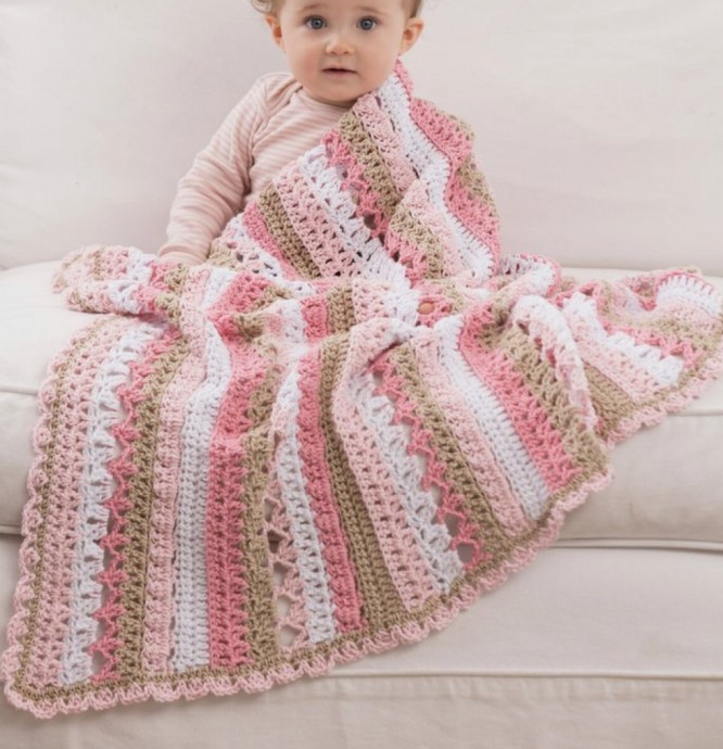 Be My Baby Crochet Blanket