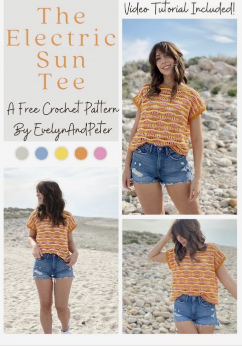 DIY The Electric Sun Tee