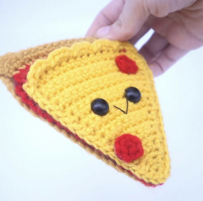 Crochet Pizza Amigurumi