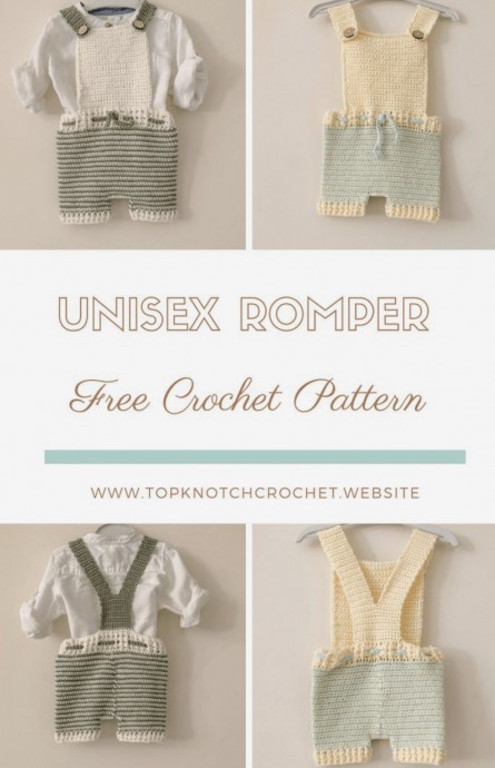 Make a Unisex Baby Romper