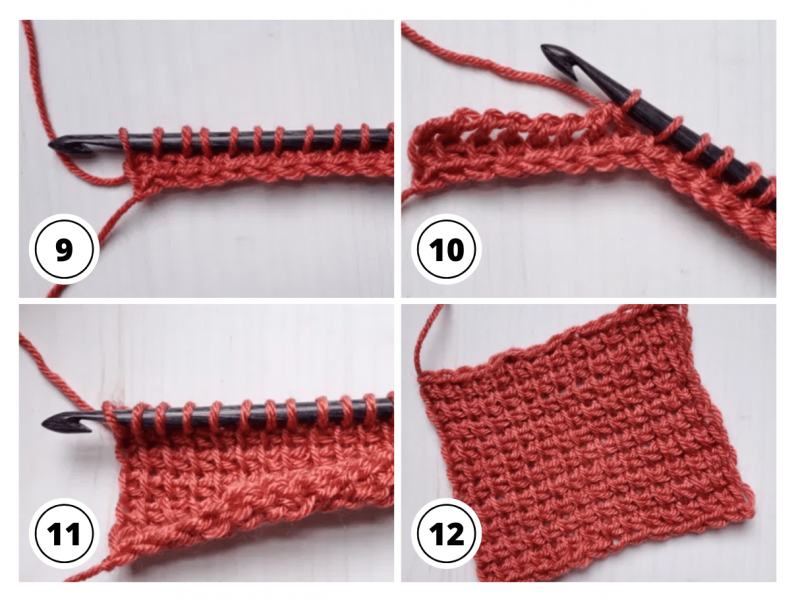 How to Create Tunisian Crochet Stitches