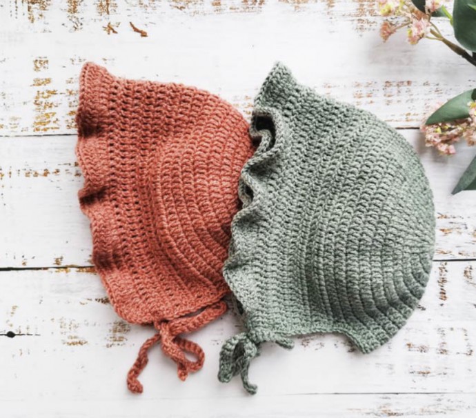 Adorable Baby Bonnet Crochet Pattern - Easy DIY Tutorial for Perfect Baby Shower Gift Adorable Baby Bonnet Crochet Pattern - Easy DIY Tutorial for Perfect Baby Shower Gift