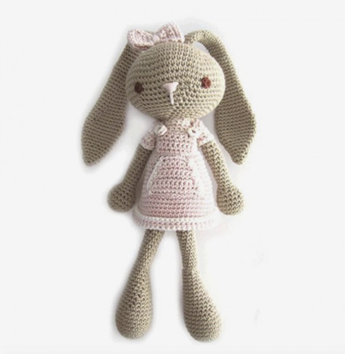 Long Eared Bunny Amigurumi