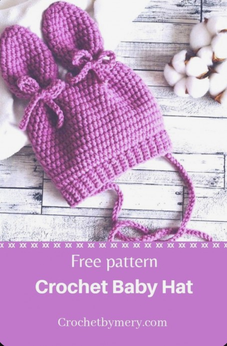 Super Cute Crochet Baby Hat