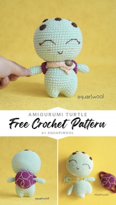 DIY Amigurumi Turtle