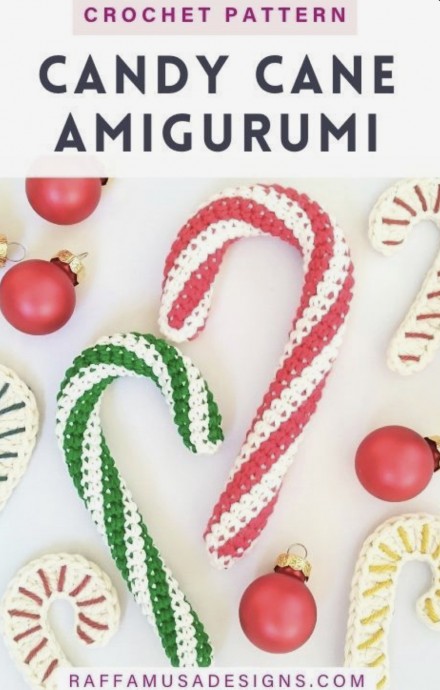DIY The Candy Cane Amigurumi