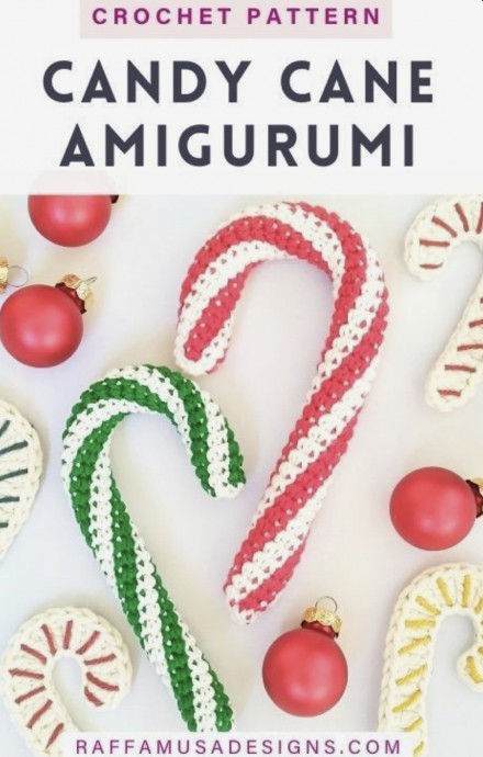 Create Stunning Candy Cane Stuffed Crafts with Our Free Crochet Pattern Create Stunning Candy Cane Stuffed Crafts with Our Free Crochet Pattern