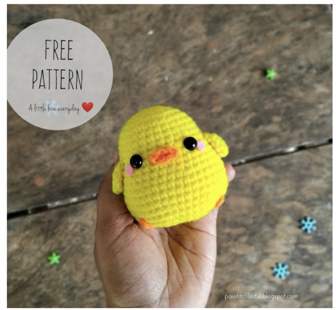 Cute Amigurumi Chick