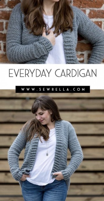 DIY The Everyday Crochet Cardigan