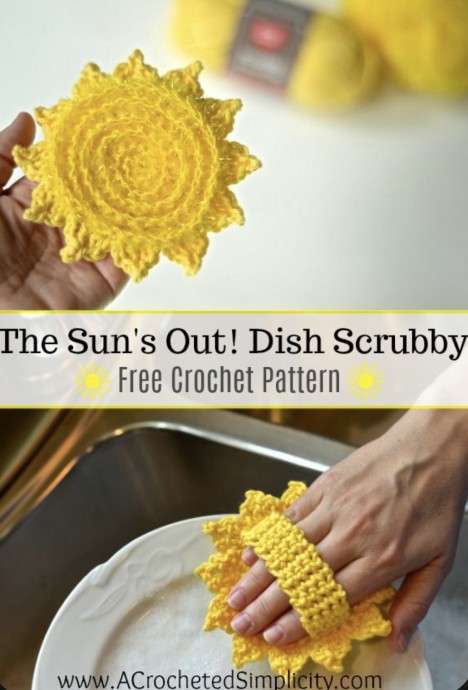 The Sun’s Out Dish Scrubby