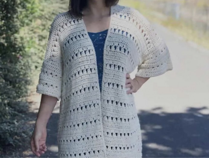 Simple Mid Summer Cardigan