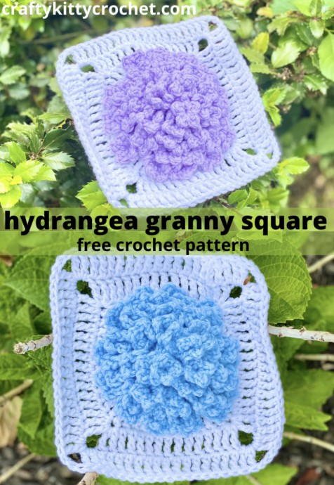 Create Stunning Hydrangea Crochet Squares: A Beautiful Wall Decor Tutorial Create Stunning Hydrangea Crochet Squares: A Beautiful Wall Decor Tutorial