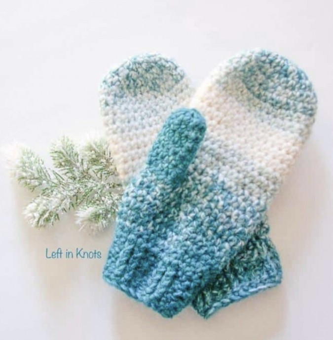 Create Beautiful and Warm Wool Mittens with This Easy Crochet Tutorial Create Beautiful and Warm Wool Mittens with This Easy Crochet Tutorial