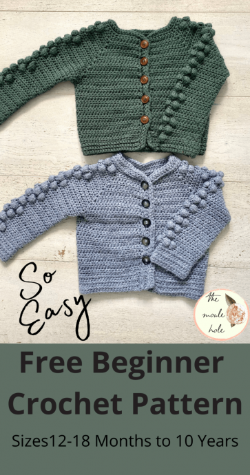 Dusty Miller Cardigan For Kids