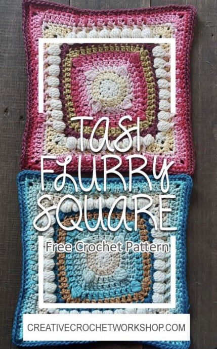 Tasi Flurry Crochet Square