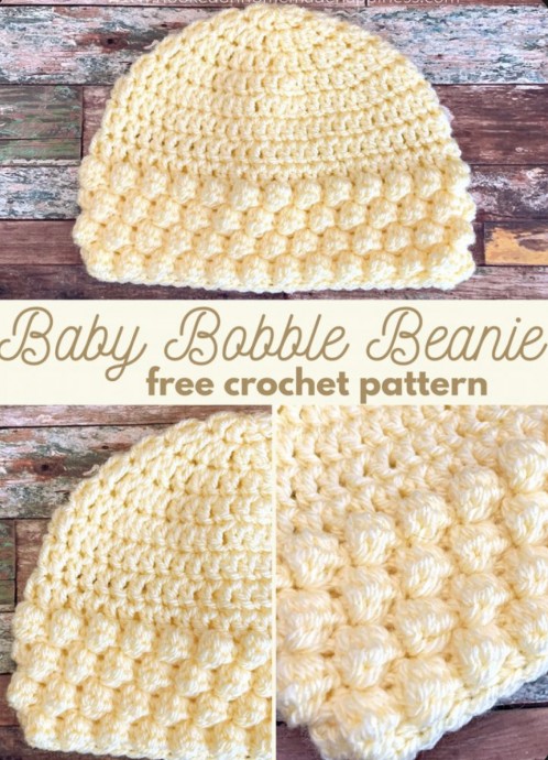 Learn to Crochet a Baby Beanie with Bobble Design: Step-by-Step Guide for DIY Enthusiasts Learn to Crochet a Baby Beanie with Bobble Design: Step-by-Step Guide for DIY Enthusiasts