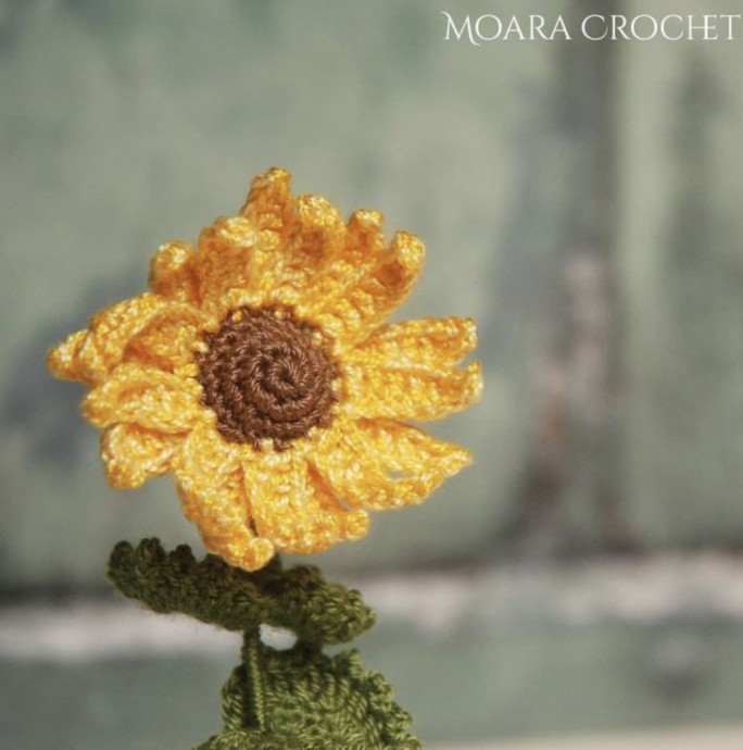 Crochet a Sunflower