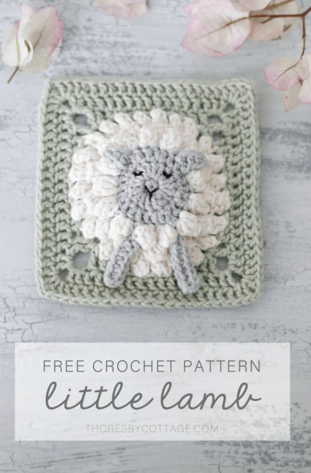 Create Adorable Lamb Granny Square for Cozy Baby Projects Create Adorable Lamb Granny Square for Cozy Baby Projects