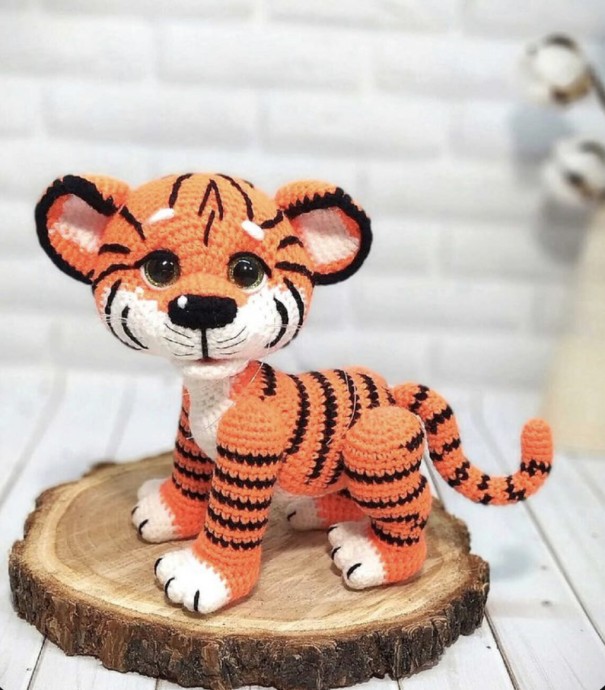 Cute Amigurumi Tiger