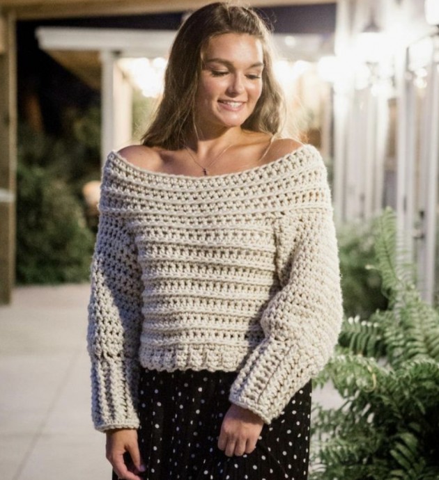 Learn to Create a Stylish Ridgeway Sweater with Easy Crochet Pattern Learn to Create a Stylish Ridgeway Sweater with Easy Crochet Pattern