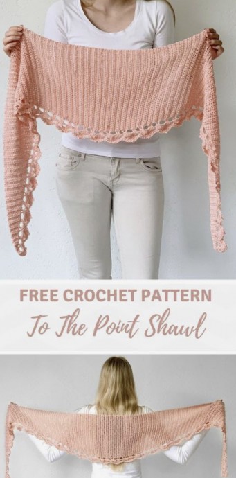 Make a Circular Crochet Shawl with Round Shape