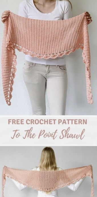 Elegant To the Point Shawl Crochet Pattern - A Beginner-Friendly Tutorial for DIY Enthusiasts Elegant To the Point Shawl Crochet Pattern - A Beginner-Friendly Tutorial for DIY Enthusiasts