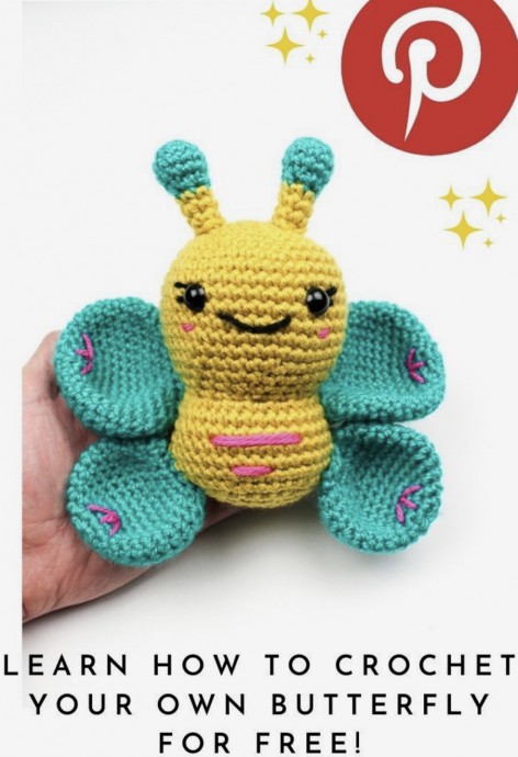 Master the Art of Crochet: Create Your Own Adorable Butterfly Toy with Easy Steps Master the Art of Crochet: Create Your Own Adorable Butterfly Toy with Easy Steps