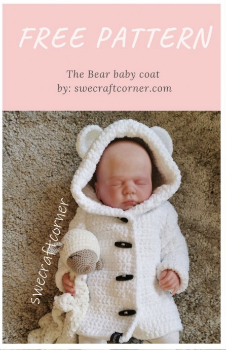 DIY The Bear Baby Jacket