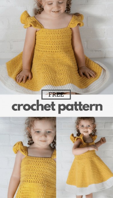 Create an Adorable Toddler Dress with Our Easy Crocheting Pattern Create an Adorable Toddler Dress with Our Easy Crocheting Pattern