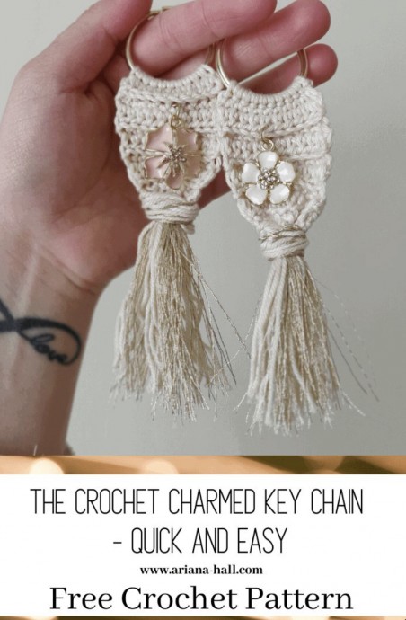 How to Create Charmed Keychains: A Fun and Easy Crochet Tutorial