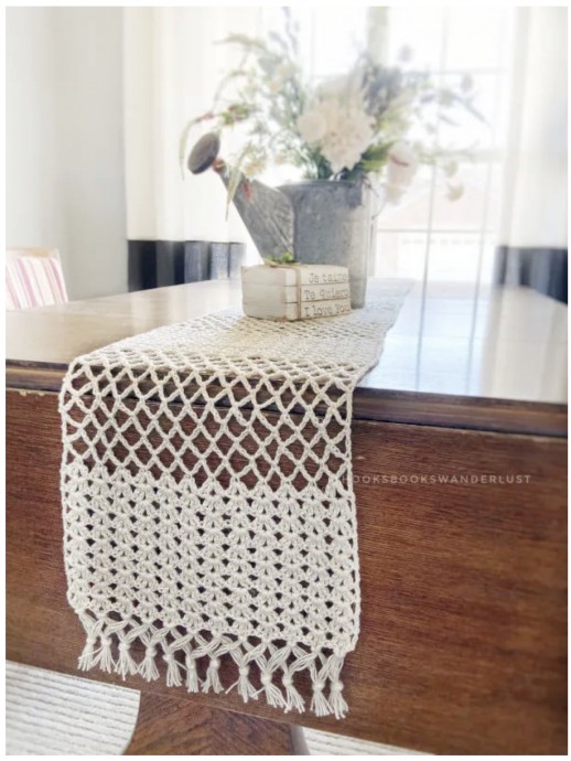 DIY The Iris Table Runner