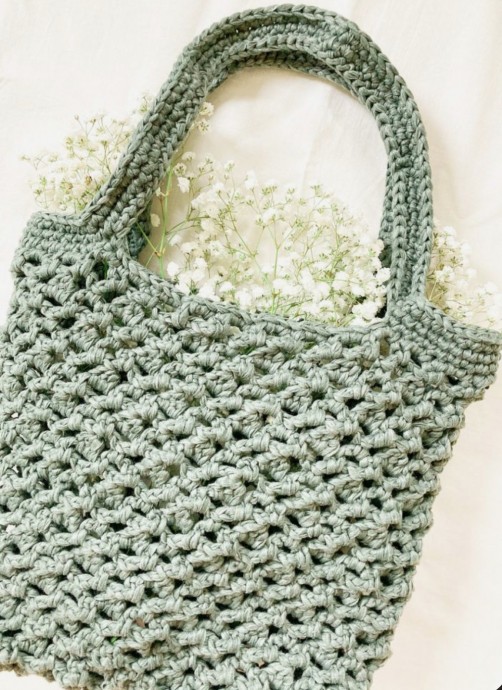 Simple Mesh Market Bag