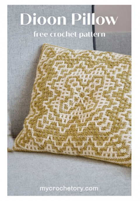 Easy and Beautiful Crochet Pillow
