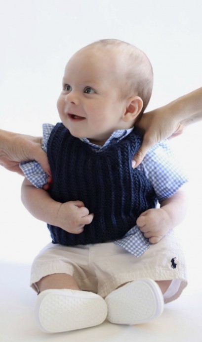 Super Cute Baby Jack Easter Vest