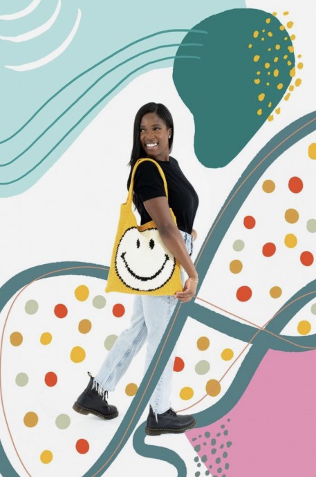 Cute Smiley Face Tote