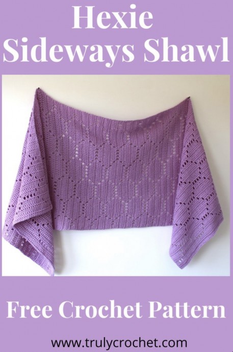 Hexie Sideways Shawl