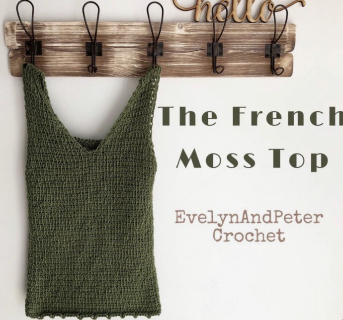 Craft the Trendy French Moss Top with This Free Crochet Pattern Craft the Trendy French Moss Top with This Free Crochet Pattern