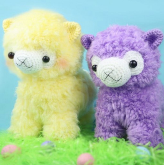 Spring Alpacas Amigurumi