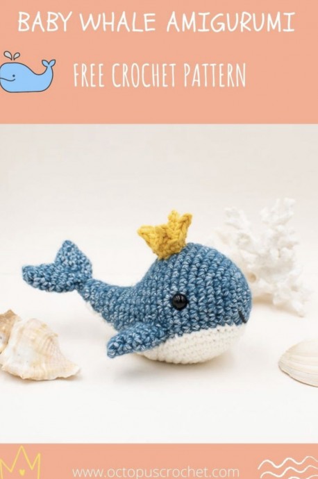 Baby Whale Amigurumi