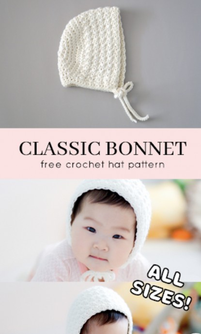 Classic Baby Bonnet