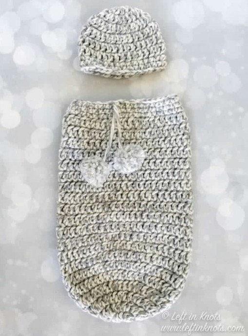 Crochet a Baby Cocoon Set