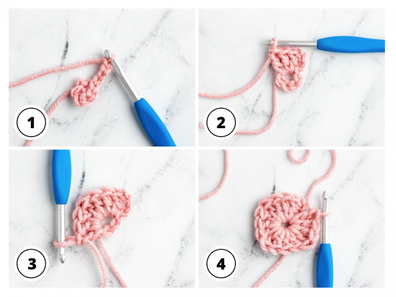 Crochet Basics: Solid Granny Squares with No Gaps