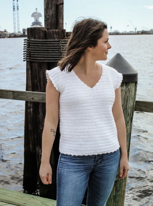 DIY The Laurel Crochet Top