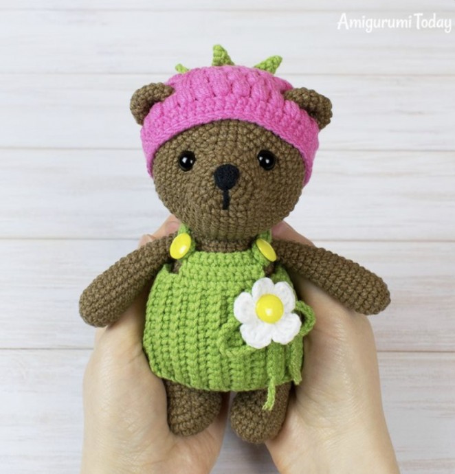 Cute Raspberry Bear
