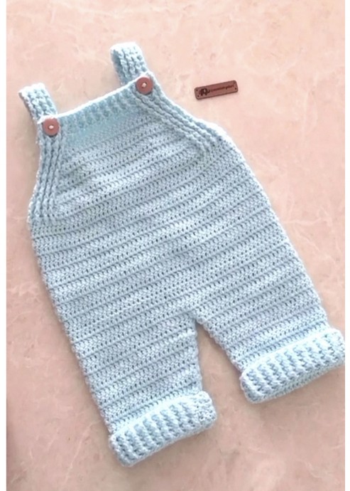 DIY Crochet Baby Romper